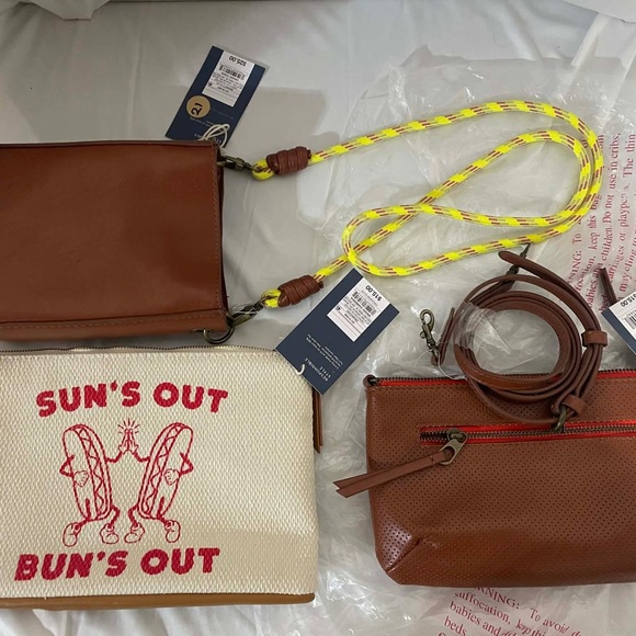 3 NWT Universal Thread Purses/bags/crossbodys - Brown faux Leather Crossbody - Picture 3 of 6